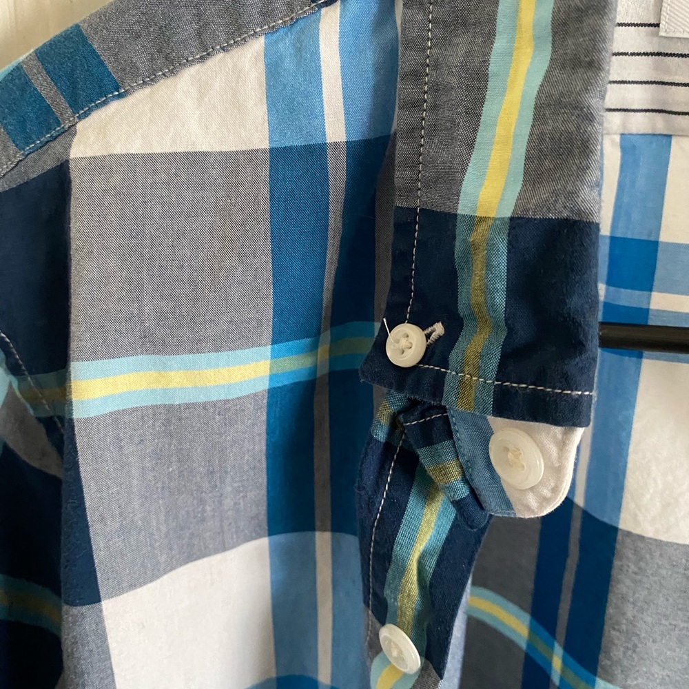 Blue plaid